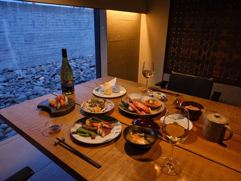 江差旅庭 群来の夕食